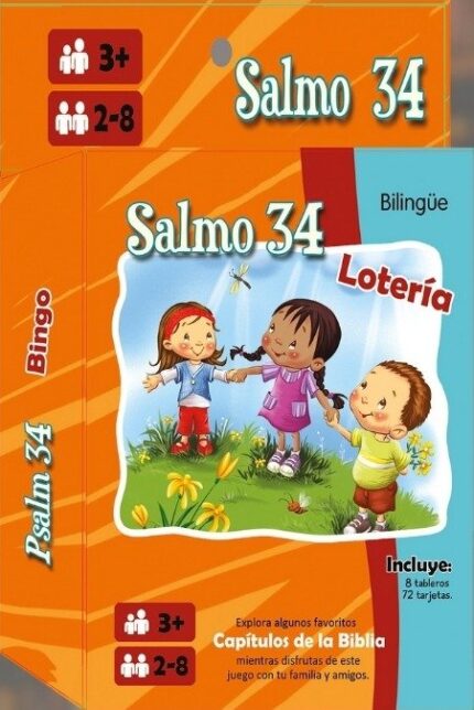 Salmo 34: Bingo (bilingüe) Salmo 34: Bingo