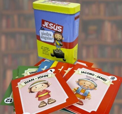 Jesús la Piedra Angular Bilingüe ( Juego de Cartas Biblico )