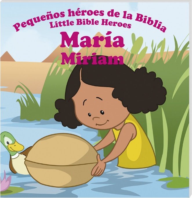 9781906227968-tapa.jpg María (Col. Pequeños héroes de la Biblia, bilingüe) - Prats - Gold Quill
