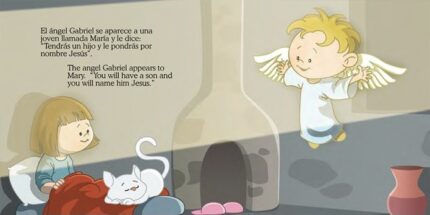 La Navidad (Col. Pequeños héroes de la Biblia, bilingüe) - Unknown Author - Gold Quill · interior 1