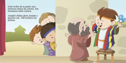 José (Col. Pequeños héroes de la Biblia, bilingüe) - Unknown Author - Gold Quill · interior 1