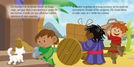 El Criado Fiel (Col. Pequeños héroes de la Biblia, bilingüe) - Victoria Kovacs - Prats · interior 1