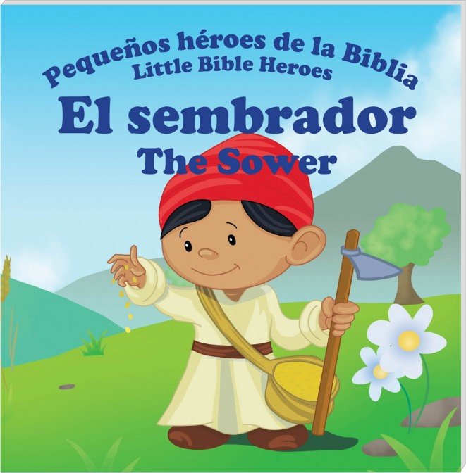 9781909897878-tapa.jpg El Sembrador (Col. Pequeños héroes de la Biblia, bilingüe) - Varios - Prats