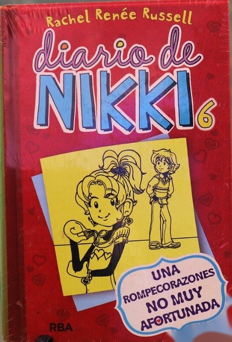 9788427204447-tapa.jpg Diario de Nikki 6. Una Rompecorazones - Rachel Renée Russell - RBA Molino