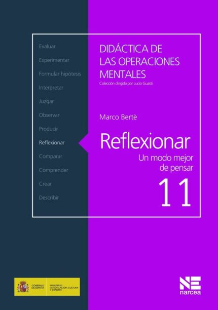 Reflexionar un Modo Mejor de Pènsar - Marco Berté - Narcea