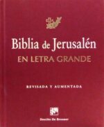 Biblia de Jerusalén en Letra Grande (Tapa Dura Roja con Uñeros) - Escuela Bíblica y Arqueológica de Jerusalén - Desclée De Brouwer