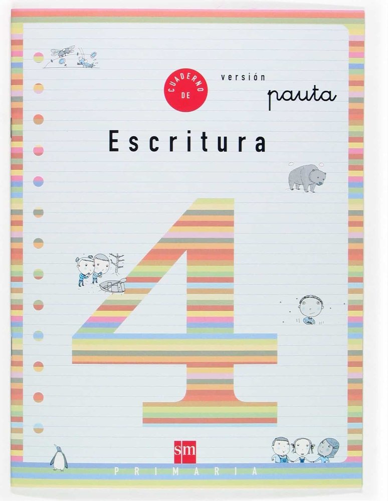 9788434881150-tapa.jpg Cuaderno de Escritura 04 Pauta - Juan José Prol - Ediciones SM
