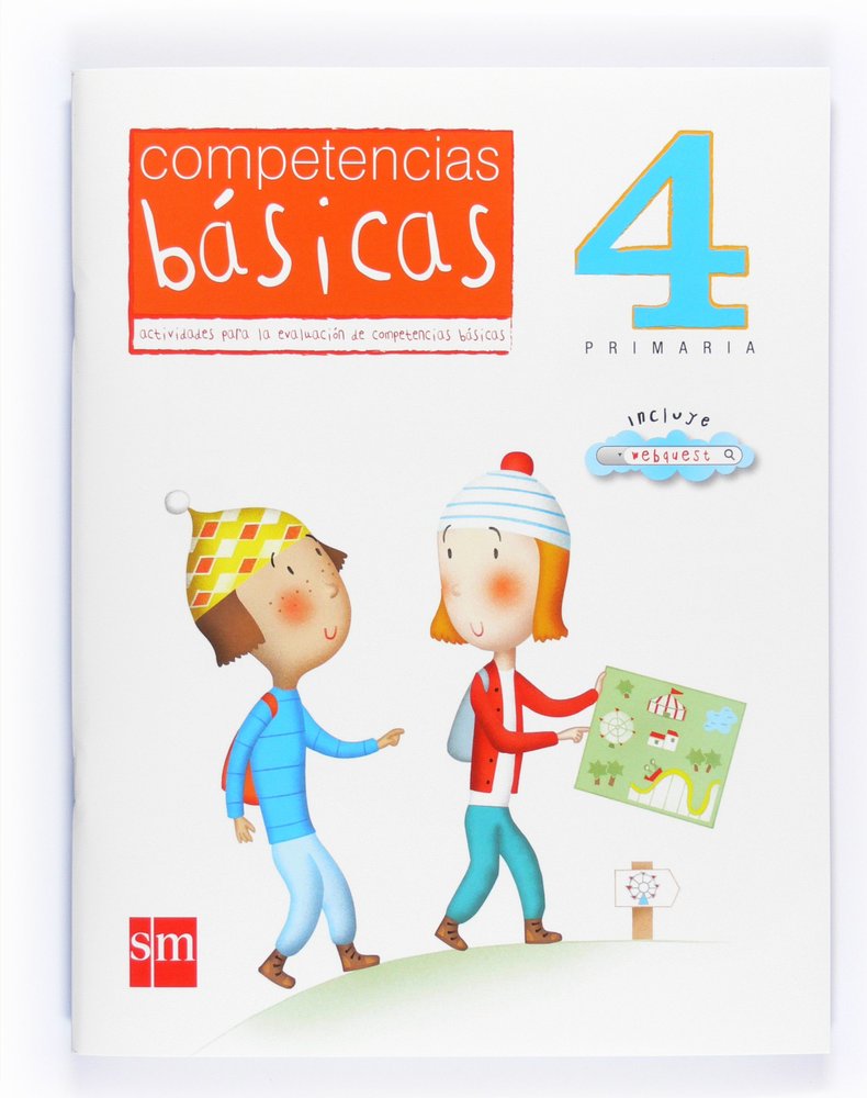 9788467540536-tapa.jpg Competencias básicas. 4 Primaria - Carmen Pellicer Iborra / Araceli Calzado Roldán / Elsa Santaolalla Pascual - Ediciones SM