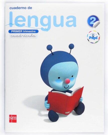 Cuaderno de lengua, Cuadrícula. 2 Primaria, 1 Trimestre. Conecta con Pupi - Esther Echevarría - Ediciones SM